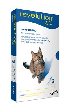 REVOLUTION 6% CX 3 TUBOS 0,75ML