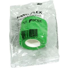 ATADURA PET FLEX C/ PATINHAS 5CM VERDE