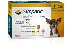 SIMPARIC 5 MG 3 COMP (1,3 - 2,5 KG)