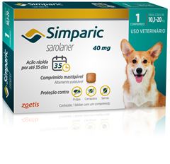 SIMPARIC 40 MG 1 COMP (10.1 - 20 KG)