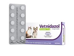 VETNIDAZOL 75MG 10 COMP