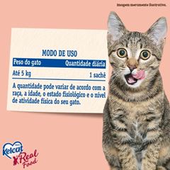 KELCAT REAL FOOD PEIXE BRANCO CAMARA 85G