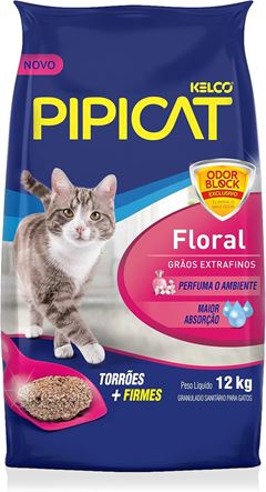 PIPICAT SANIT FLORAL CN 12KG BENTON ATIV