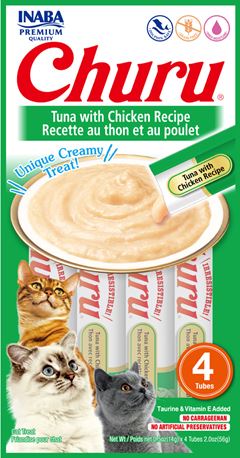 CHURU CAT ATUM COM GALINHA