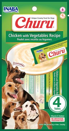 CHURU DOG FRANGO COM VEGETAIS
